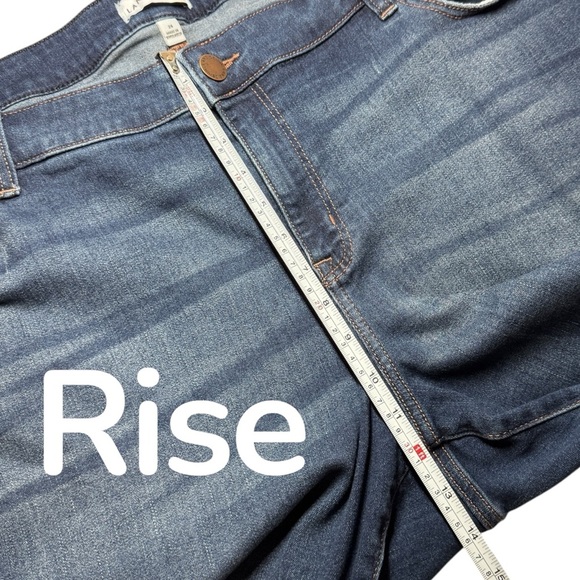 Lane Bryant Signature Fit Mid Rise Skinny Flex Magic Waistband Jeans Womens 24 - Picture 10 of 11